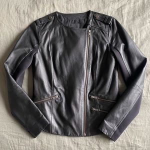 Trouvé Black Leather Jacket